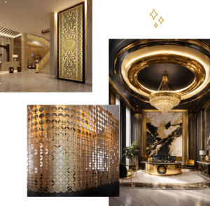 Gold Plating for Interior Decor