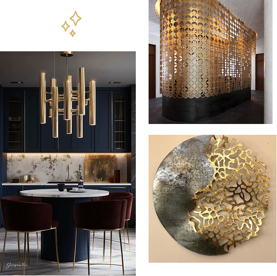 Bronze plating Decor