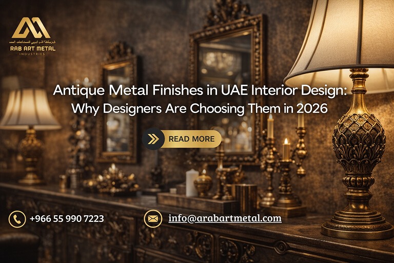 antique metal finish