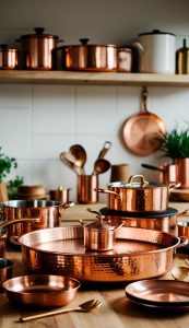 copper electroplating for kitchen utensils
