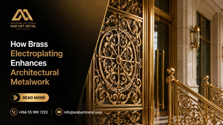 How Brass Electroplating Enhances Architectural Metalwork