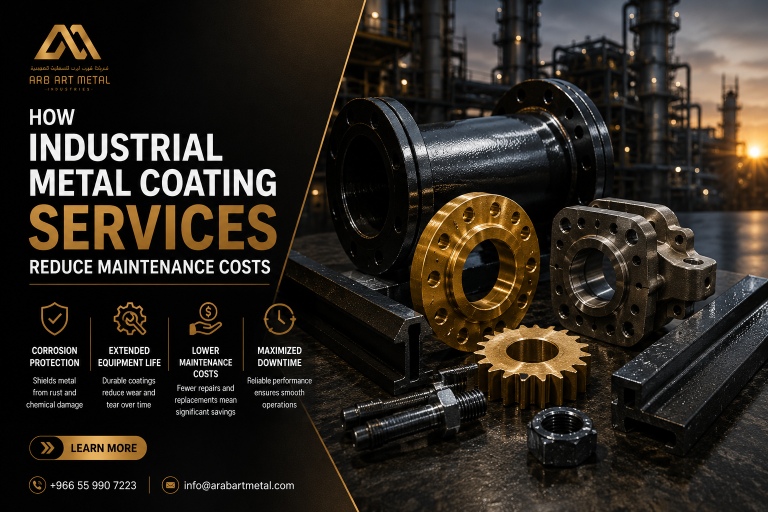 How Industrial Metal Coating Services Reduce Maintenance Costs