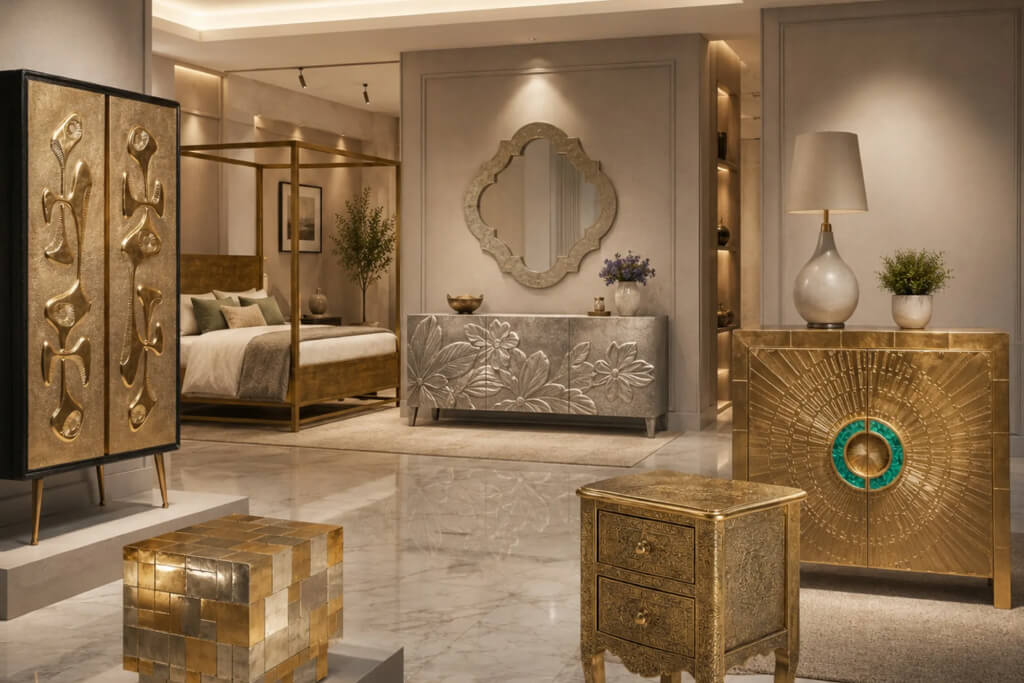 Luxury Furniture - Gold plated