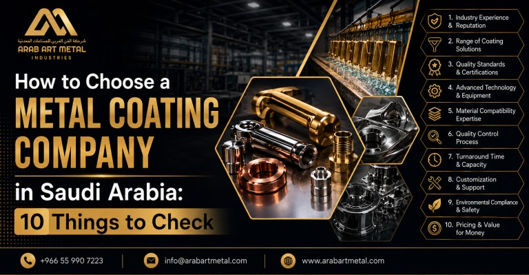 How to Choose a Metal Coating Company in Saudi Arabia 10 Things to Check